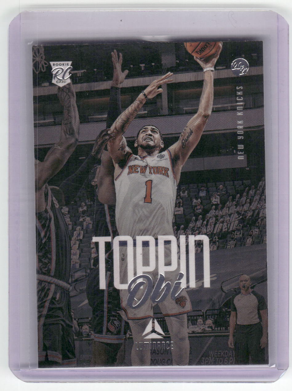 2020-21 OBI TOPPIN Luminance Rookie Chronicles Knicks #159