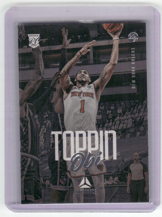 2020-21 OBI TOPPIN Luminance Rookie Chronicles  Knicks #159