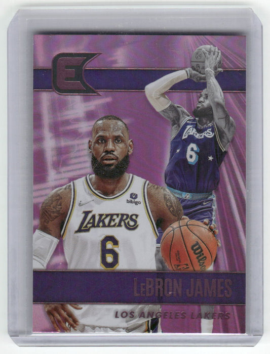 2021-22 LeBRON JAMES Pink Essentials Chronicles Lakers #302