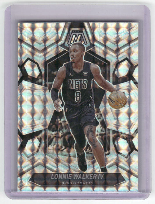 2023-24 LONNIE WALKER IV Prizm Mosaic Nets #178