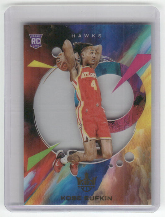 2023-24 KOBE BUFFKIN Rookie Acetate Court Kings Hawks #17