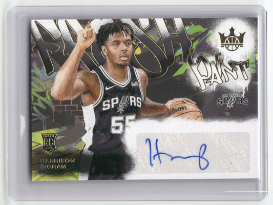 2024-25 HARRISON INGRAM Fresh Paint 43/125 Court Kings Spurs FP-ING