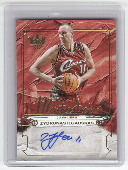 2024-25 ZYDRUNAS ILGAUSKAS Masterstrokes 37/99 Court Kings Cavs MS-ZYD