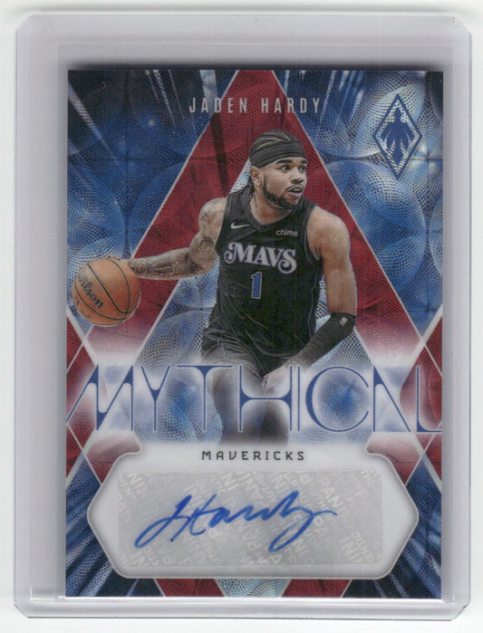 2023-24 JADEN HARDY Mythical Auto Phoenix Int Mavericks MA-JHD