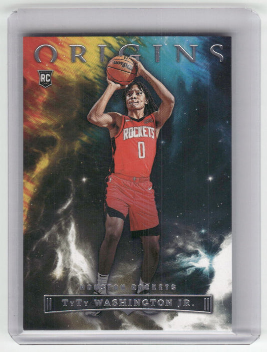 2022-23 TY TY WASHINGTON JR. Rookie Origins Rockets #92