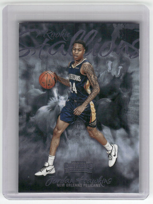 2022-23 JORDAN HAWKINS Rookie Stallions Contenders Pelicans #7