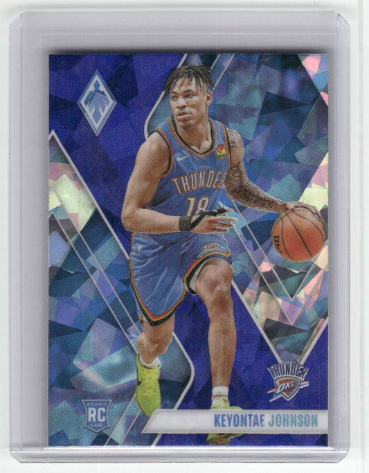 2023-24 KEYONTAE JOHNSON Rookie Blue Ice Phoenix OKC #270