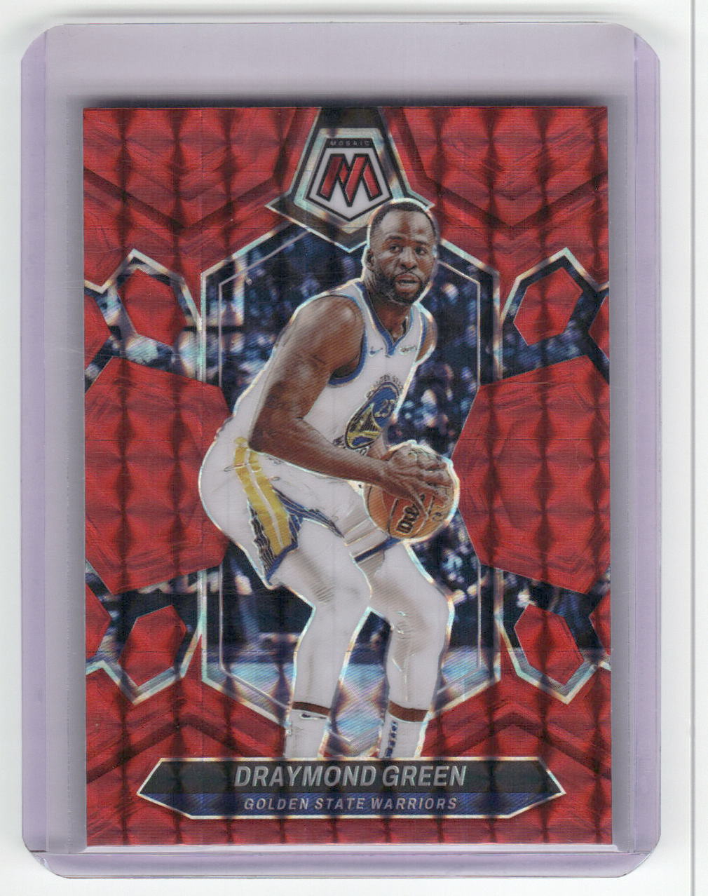 2023-24 DRAYMOND GREEN Red Mosaic Warriors #130