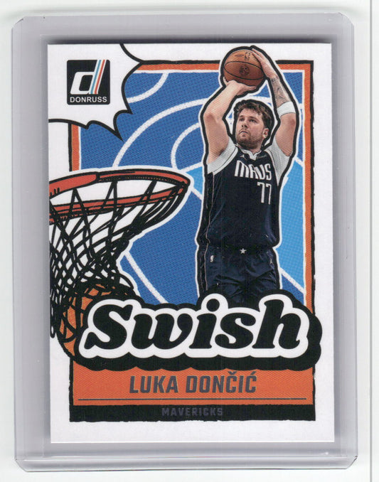 2024-25 Luka Doncic Swish Insert Donruss Mavericks #10