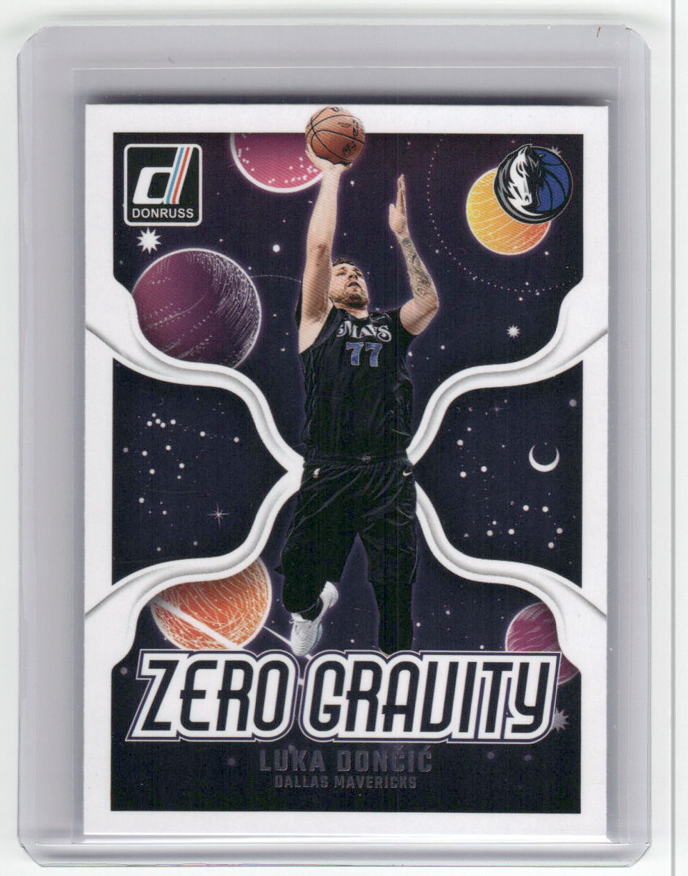 2024-25 Luka Doncic Zero Gravity Insert Donruss Mavericks #8