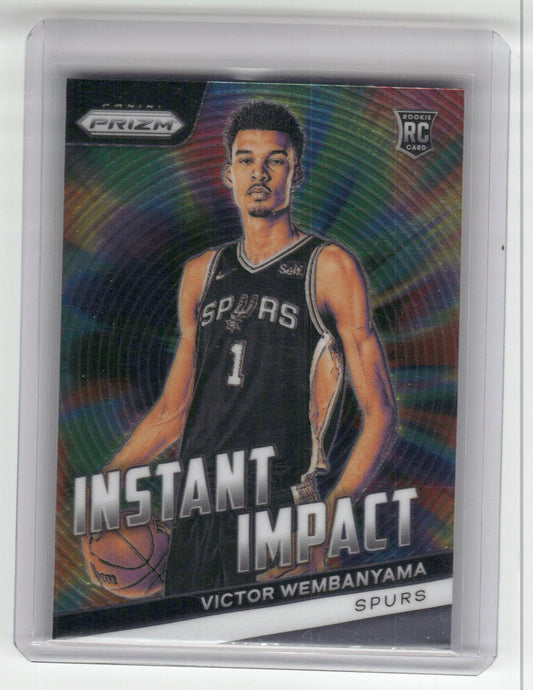 2023-24 VICTOR WEMBANYAMA Instant Impact Prizm Spurs #3
