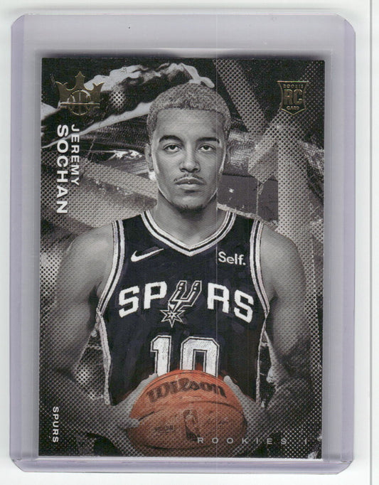 2022-23 JEREMY SOCHAN Rookies Level I Court Kings Spurs #68