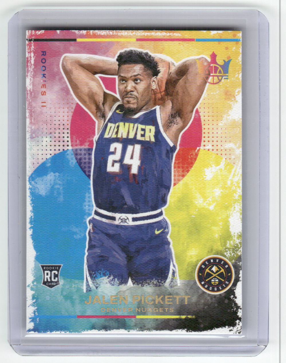 2023-24 JALEN PICKETT Rookies Level II Court Kings Nuggets #128