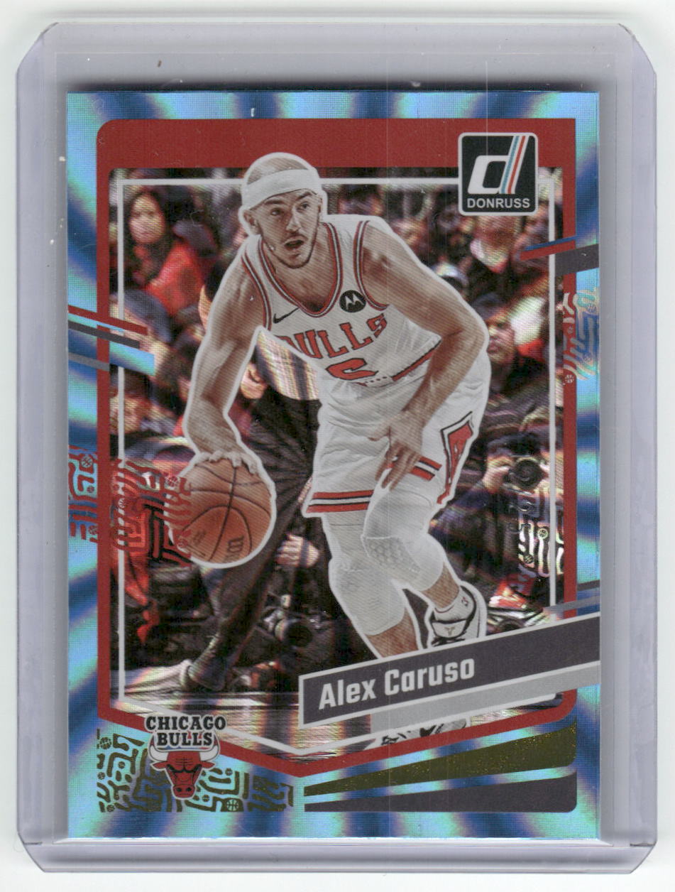 2023-24 ALEX CARUSO Blue Laser Donruss Bulls #191