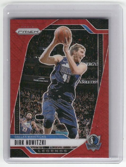 2024-25 Dirk Nowitzki Red Prizm Mavericks #272