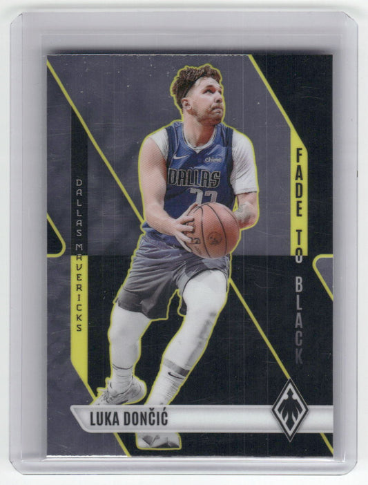 2023-24 LUKA DONCIC Fade To Black Phoenix Mavs #18