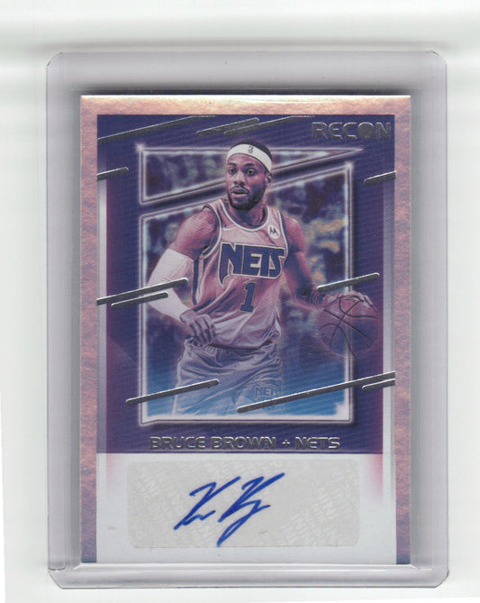 2020-2021 BRUCE BROWN Autograph Recon Nets RS-BBR