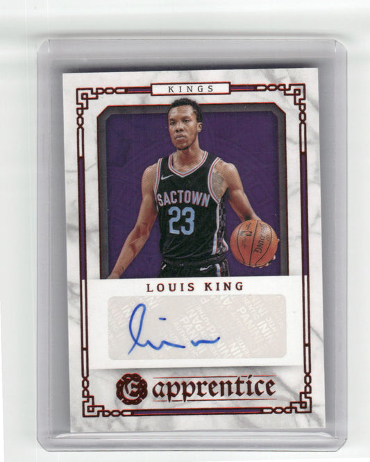 2020-2021 LOUIS KING Apprentice Auto Chronicles Kings APR-LKG