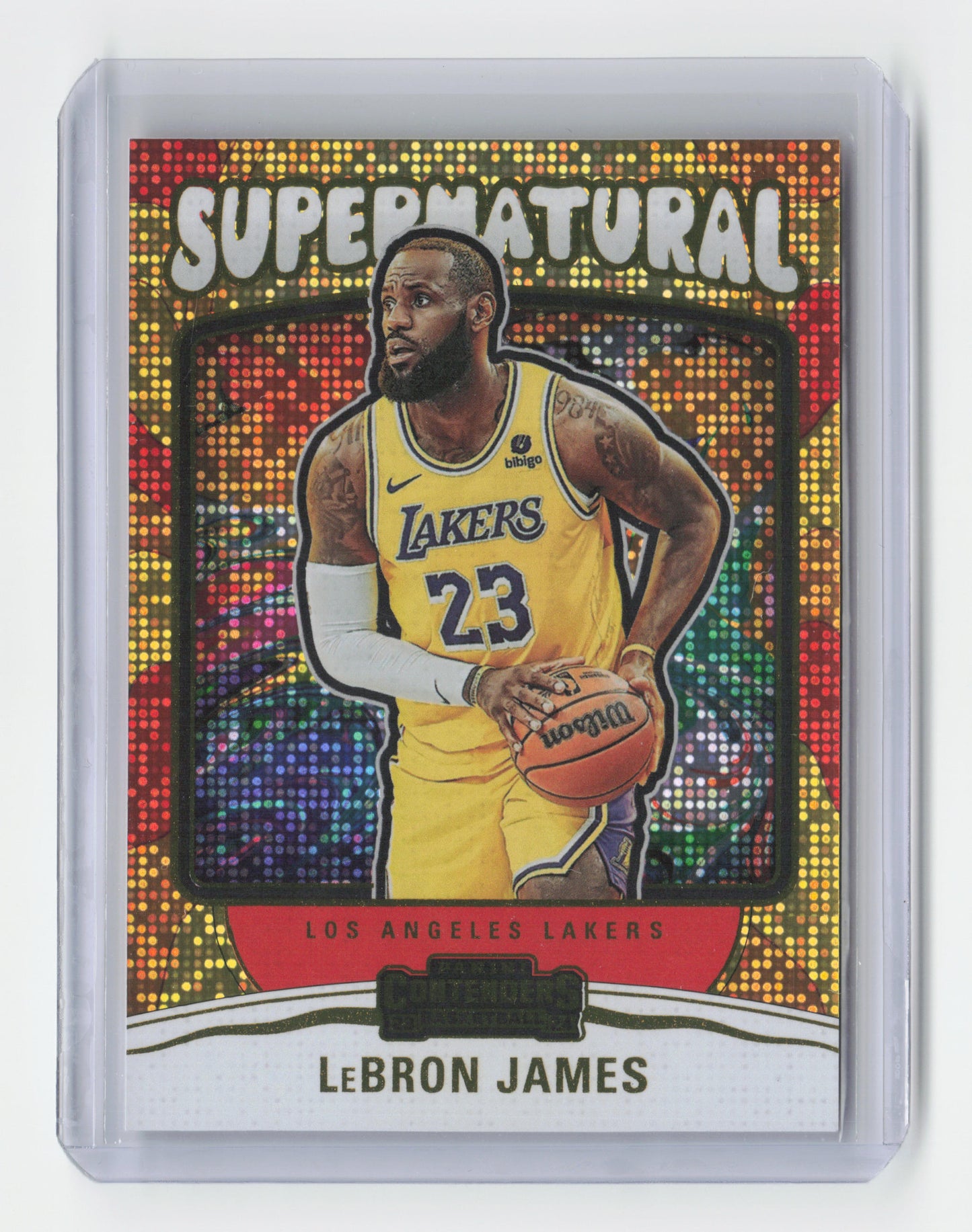 2023-24 LEBRON JAMES Supernatural Contenders Lakers #17