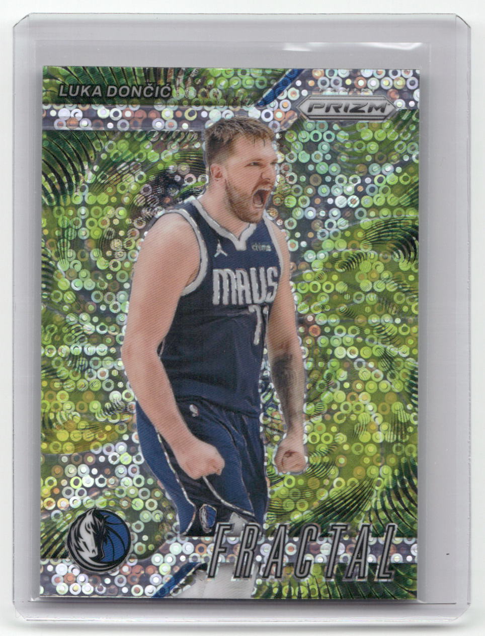 2024-25 LUKA DONCIC Fractal Fast Break Prizm Mavericks #4