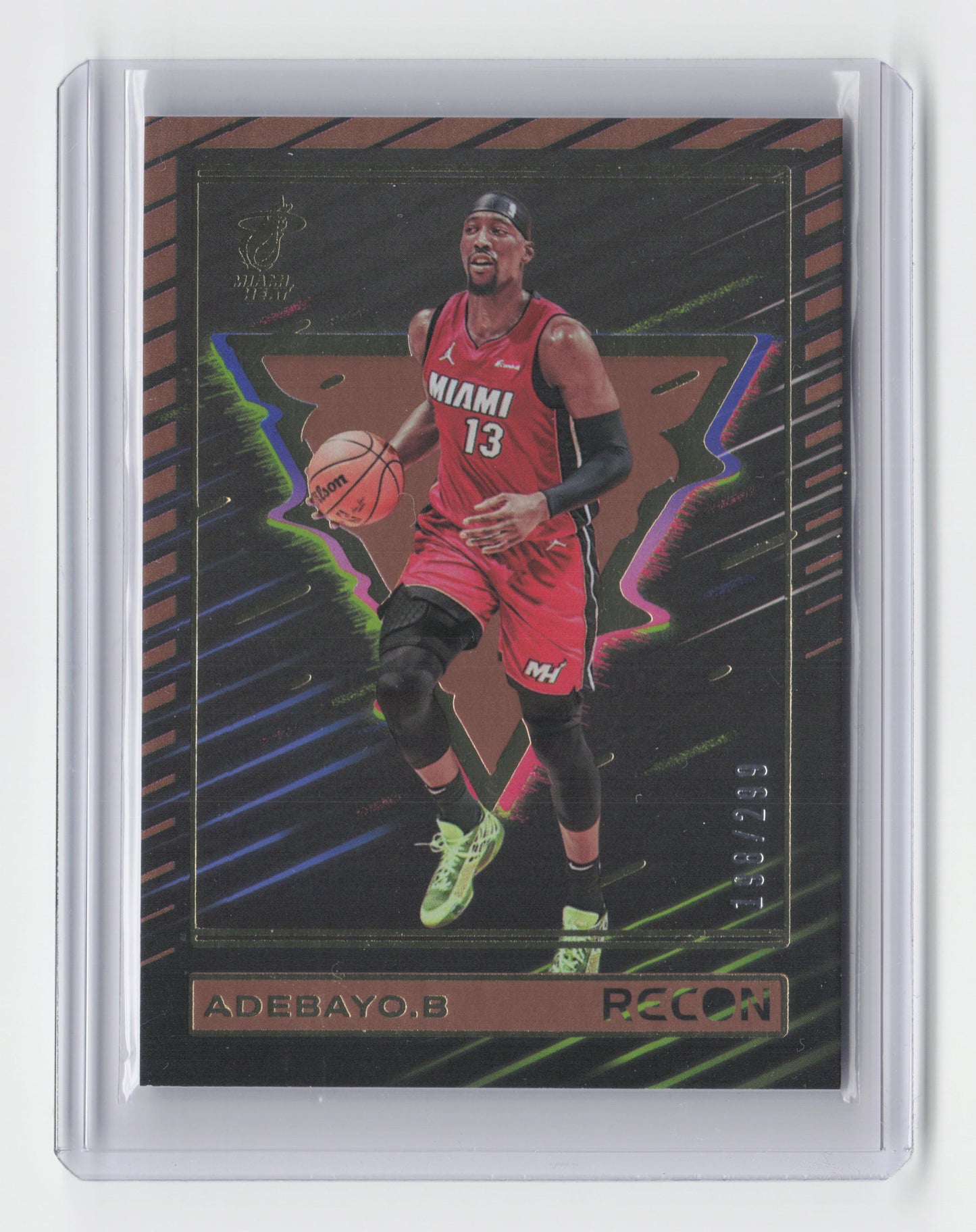 2023-24 BAM ADEBAYO Bronze Holo 198/299 Recon Heat