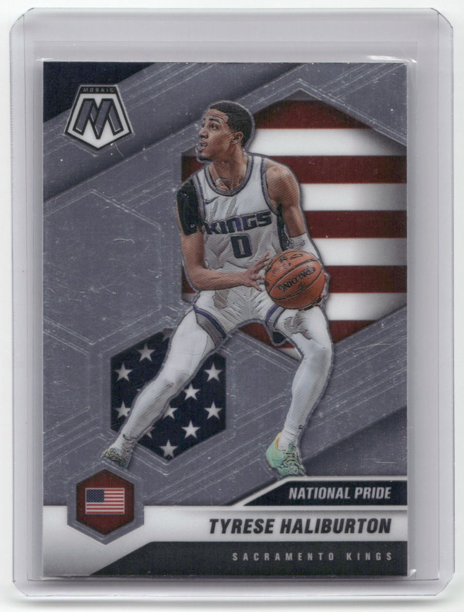 2020-21 TYRESE HALIBURTON National Pride Rookie Mosaic #258