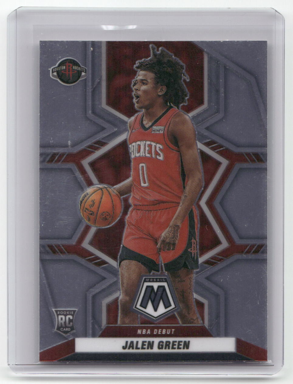 2021-22 JALEN GREEN NBA Debut Rookie Mosaic Rockets #262