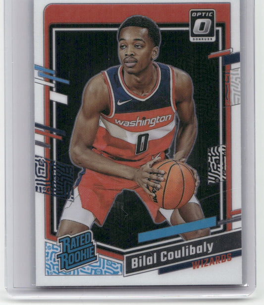 2023-24 BILAL COULIBALY Rated Rookie Donruss Wizards #243