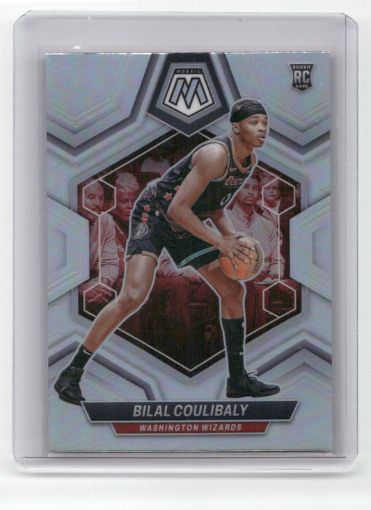 2023-24 BILAL COULIBALY Silver Rookie Mosaic Wizards #235