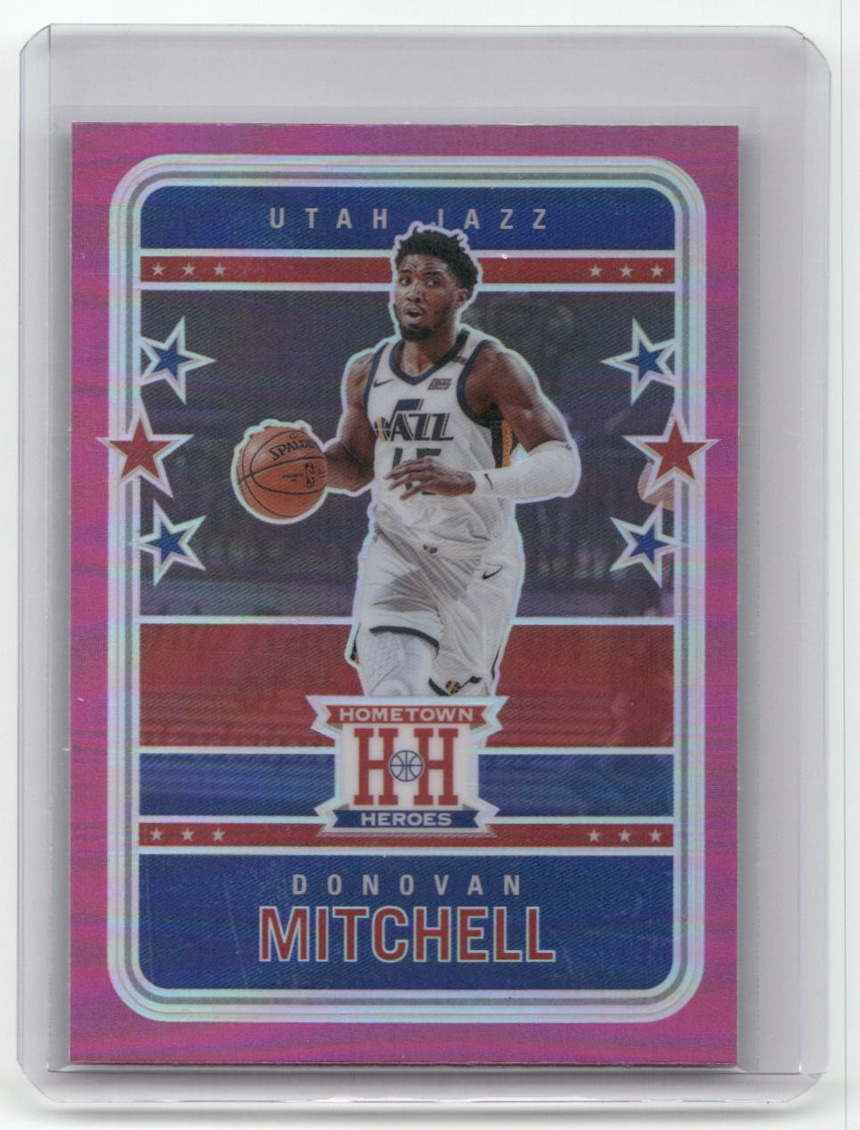 2020-21 DONOVAN MITCHELL Home Town Heroes Pink Chronicles #561