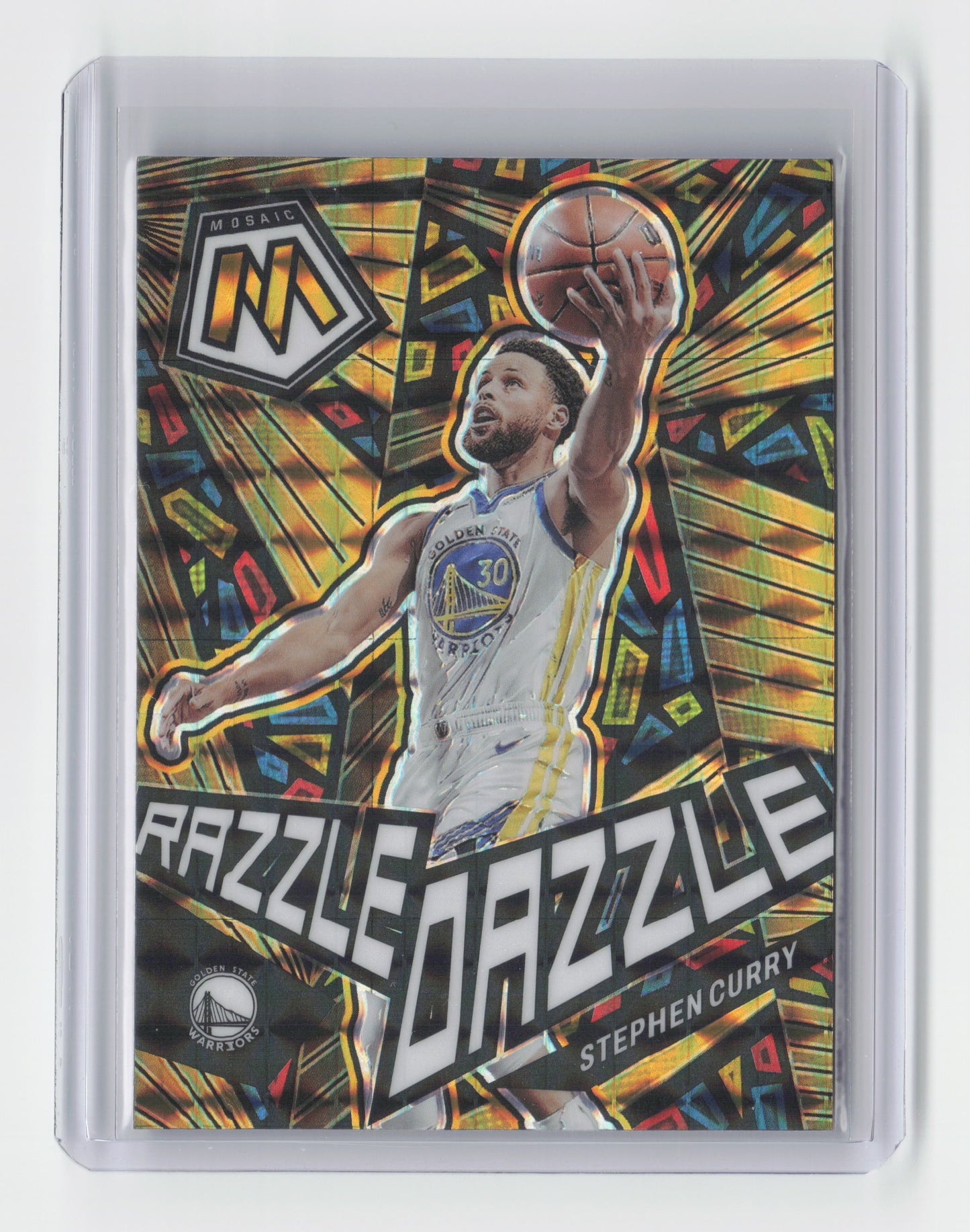 2022-23 STEPHEN CURRY Razzle Dazzle SSP Mosaic Warriors #2