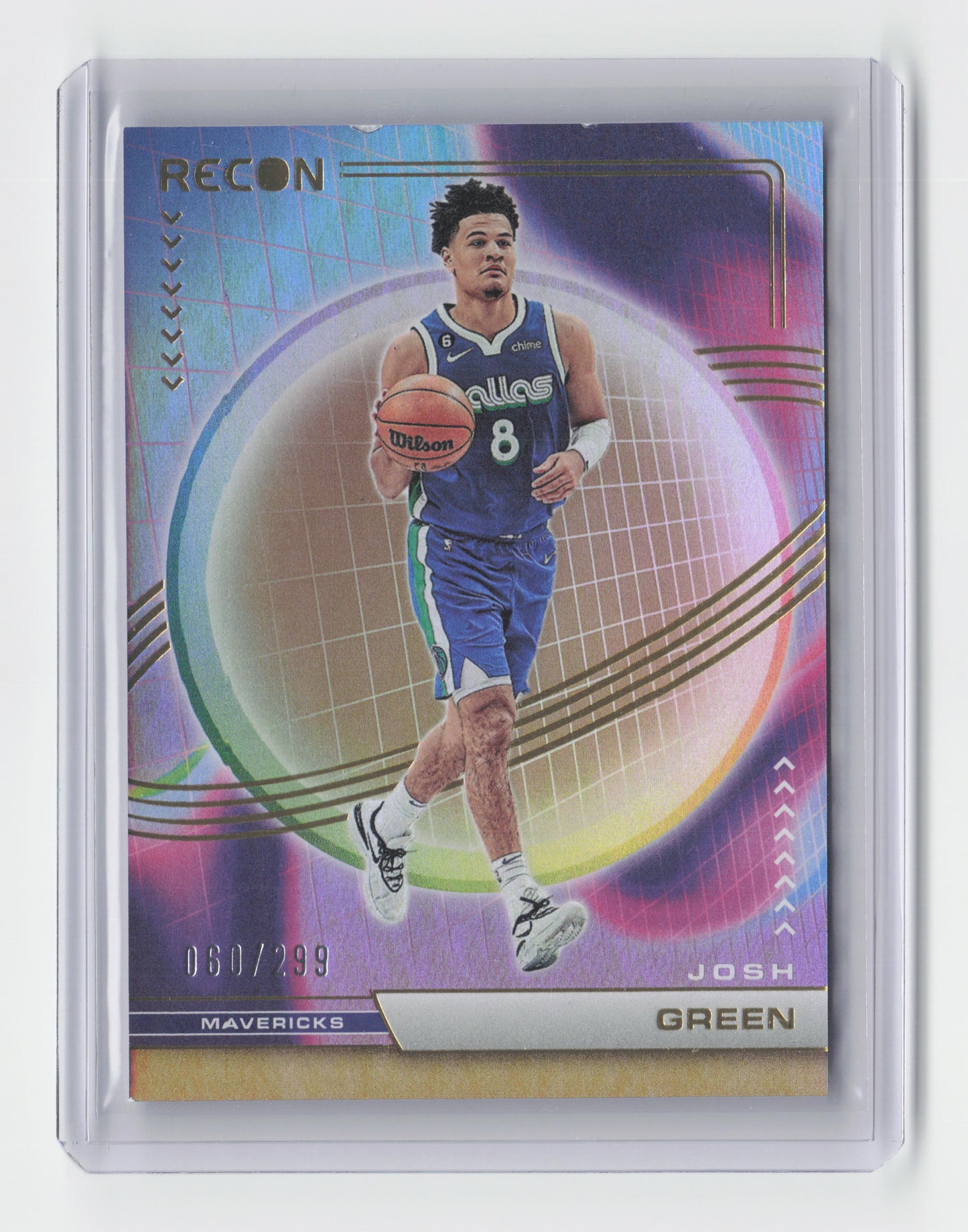 2022-23 JOSH GREEN Gold Top 060/299 Recon Mavericks #7