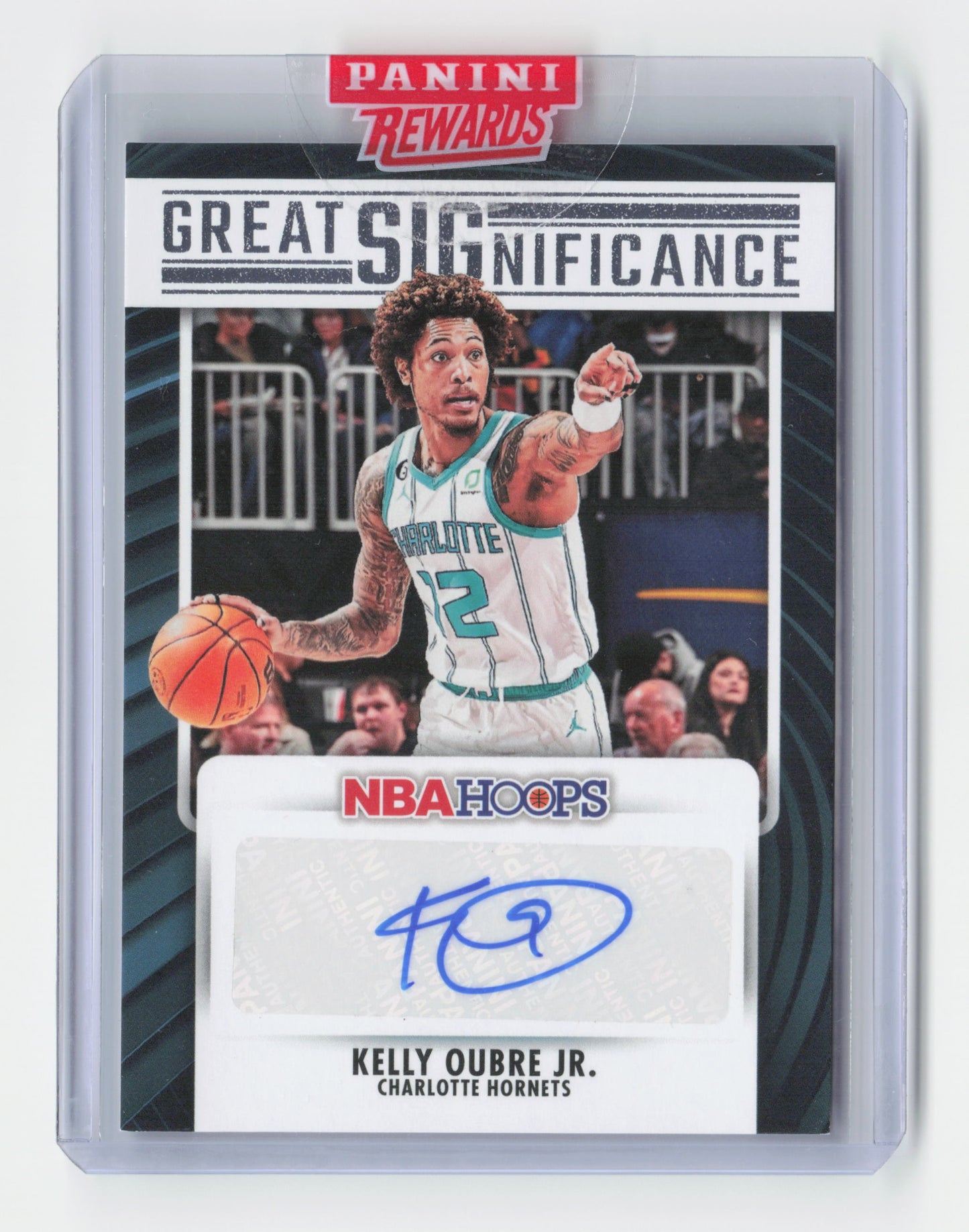 2023-24 KELLY OUBRE JR. Great Significance Autograph Hoops Hornets #GS-KOJ