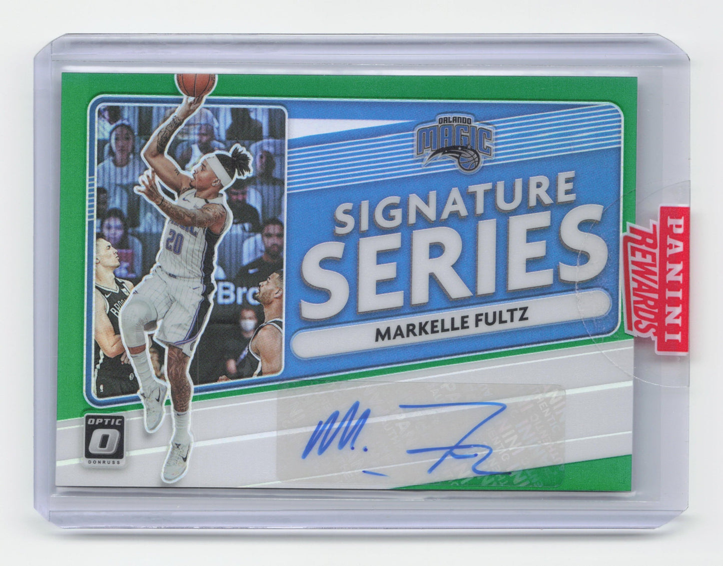 2020-21 MARKELLE FULTZ Signature Series Green Optic Magic #SS-MFU