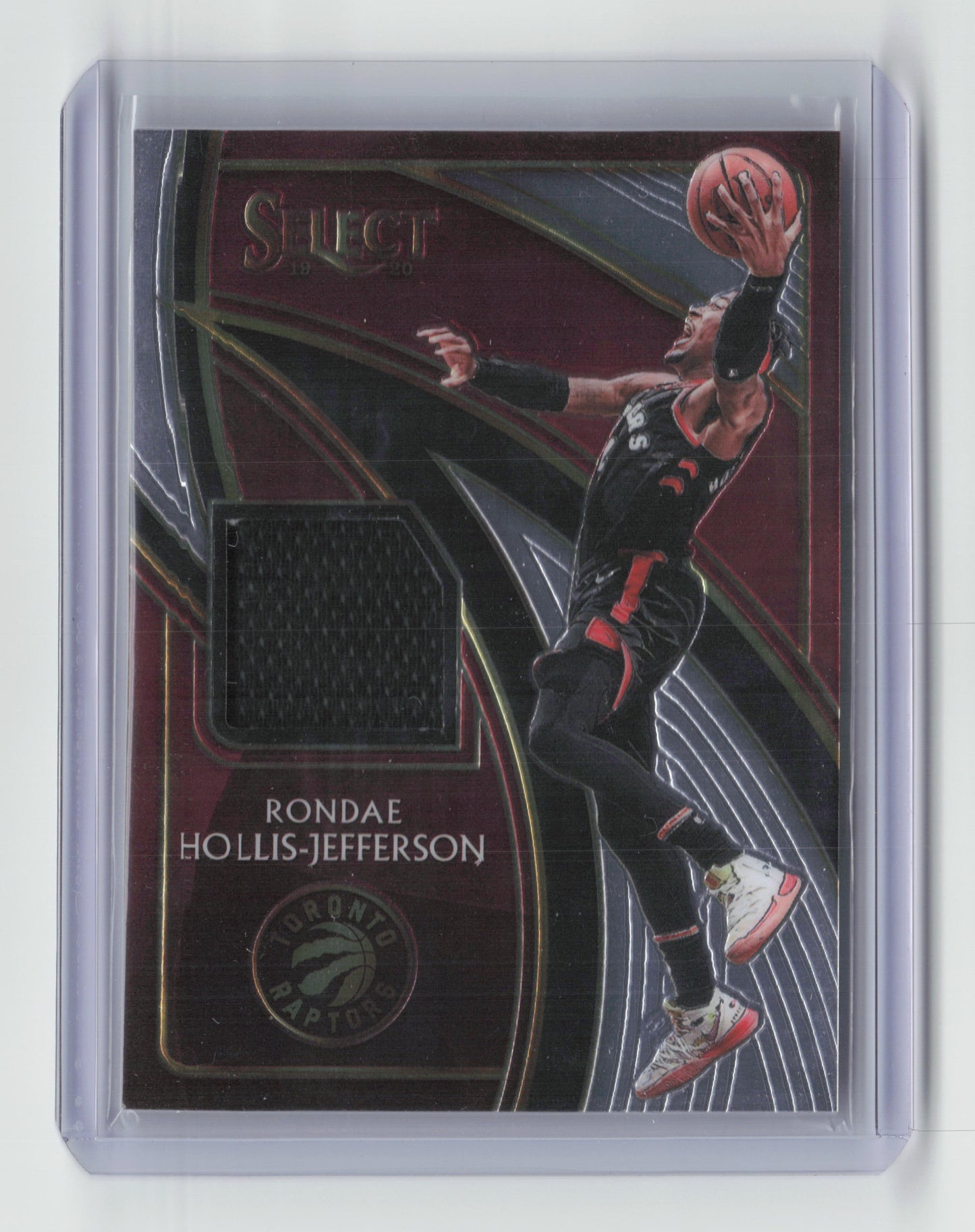 2019-20 RONDAE HOLLIS-JEFFERSON Game Worn Patch Select Raptors #SS-RHJ