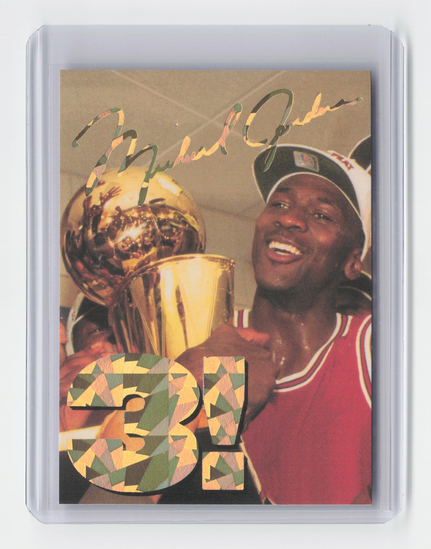 1993 MICHAEL JORDAN 3! Sports Edition Gold Foiling Promo Card