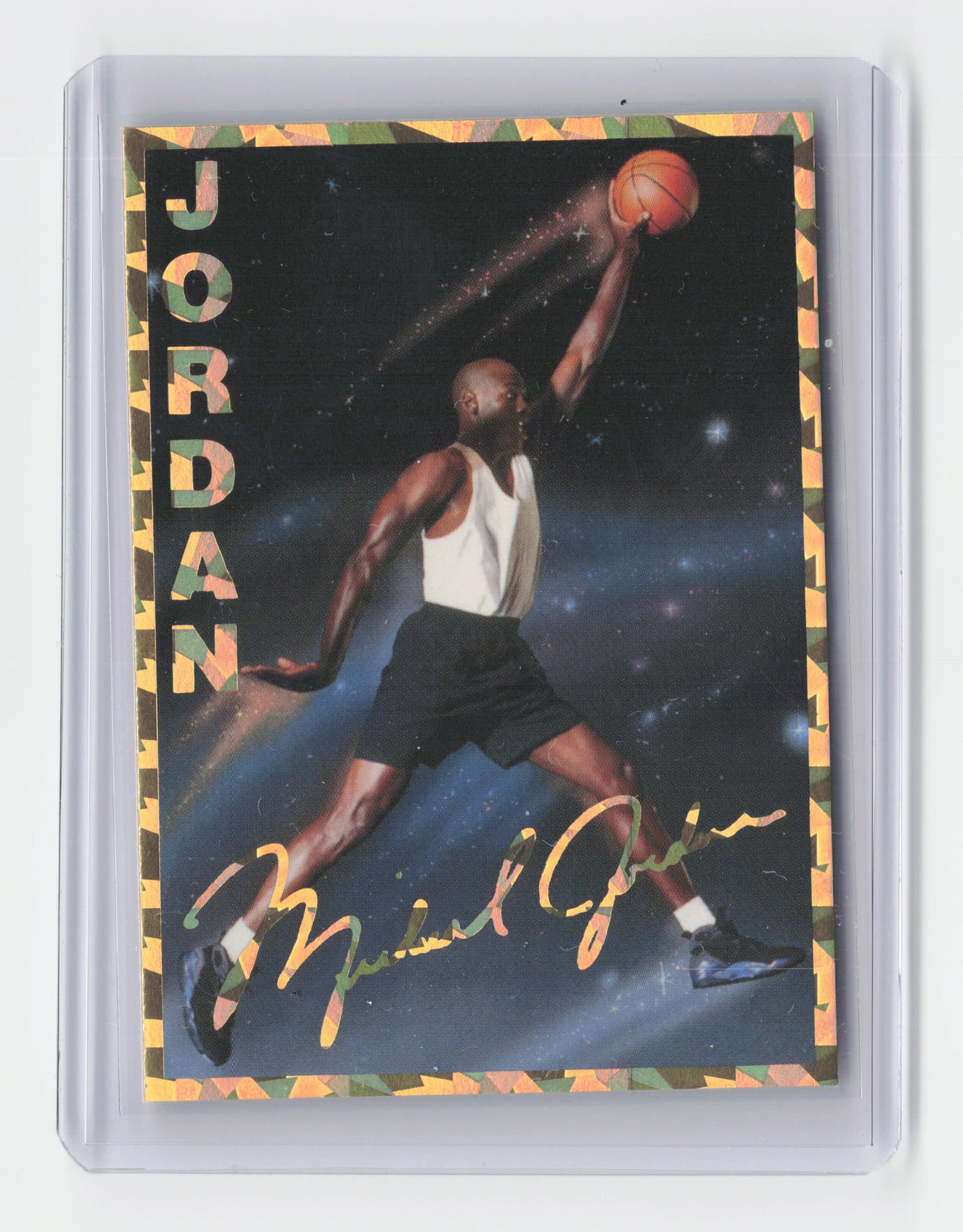 1993 MICHAEL JORDAN Greatest Ever Gold Foil Retirement Promo Card