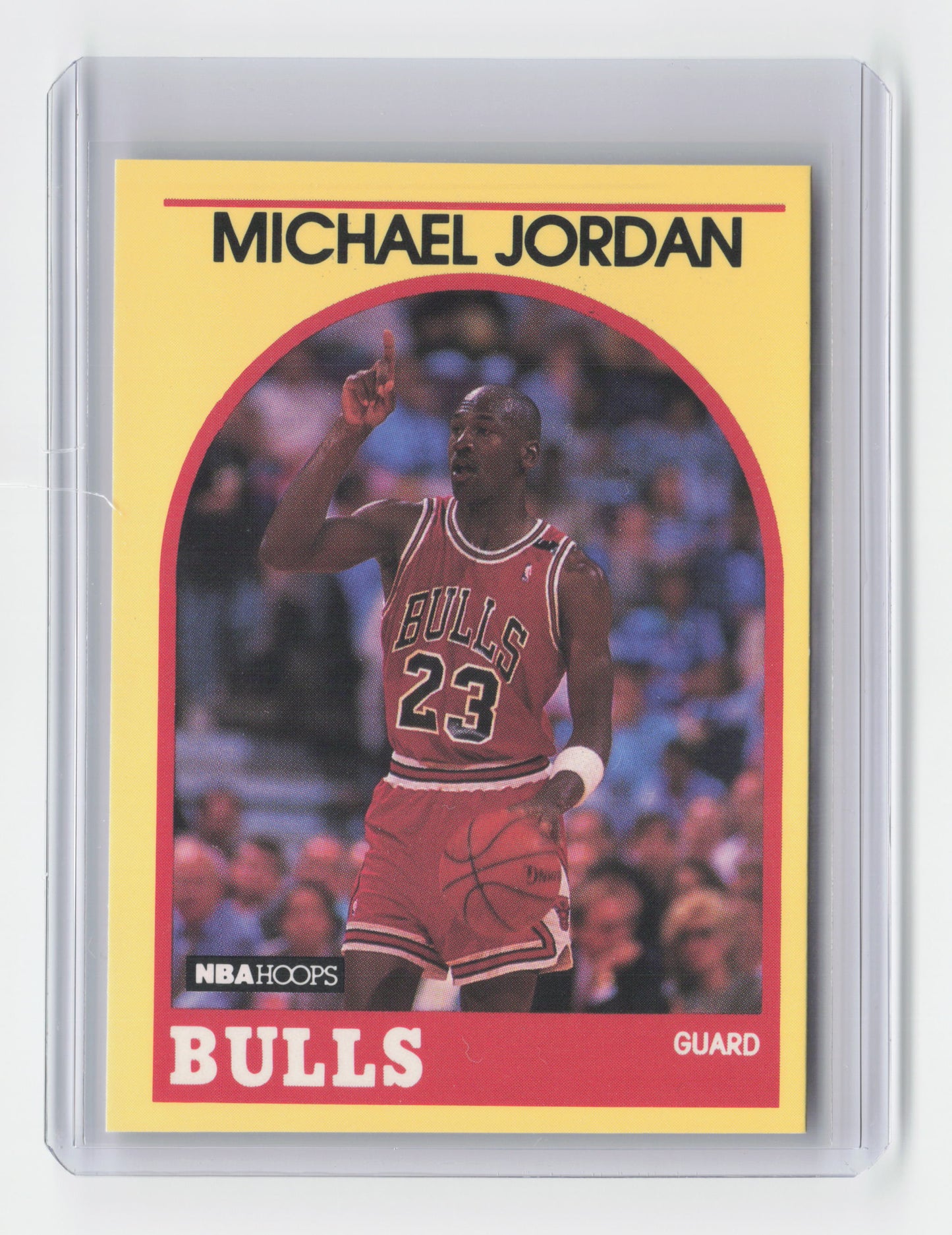 1989 MICHAEL JORDAN Yellow Variant #12 Hoops Upper Deck Bulls