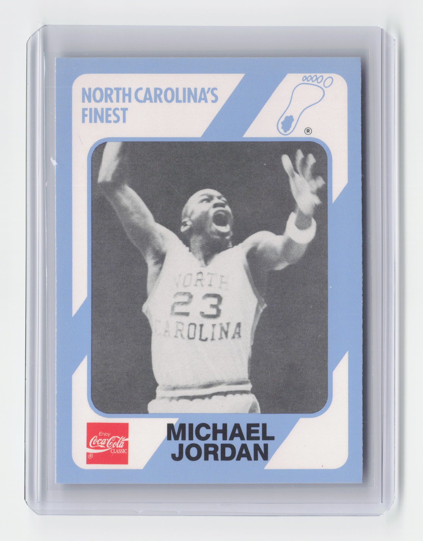 1989 MICHAEL JORDAN Carolina Collegiate Collection #65