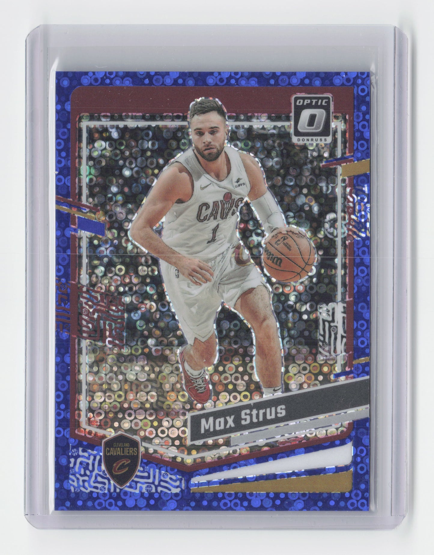 2023-24 MAX STRUS Fast Break Blue 31/49 Optic Cavaliers #38