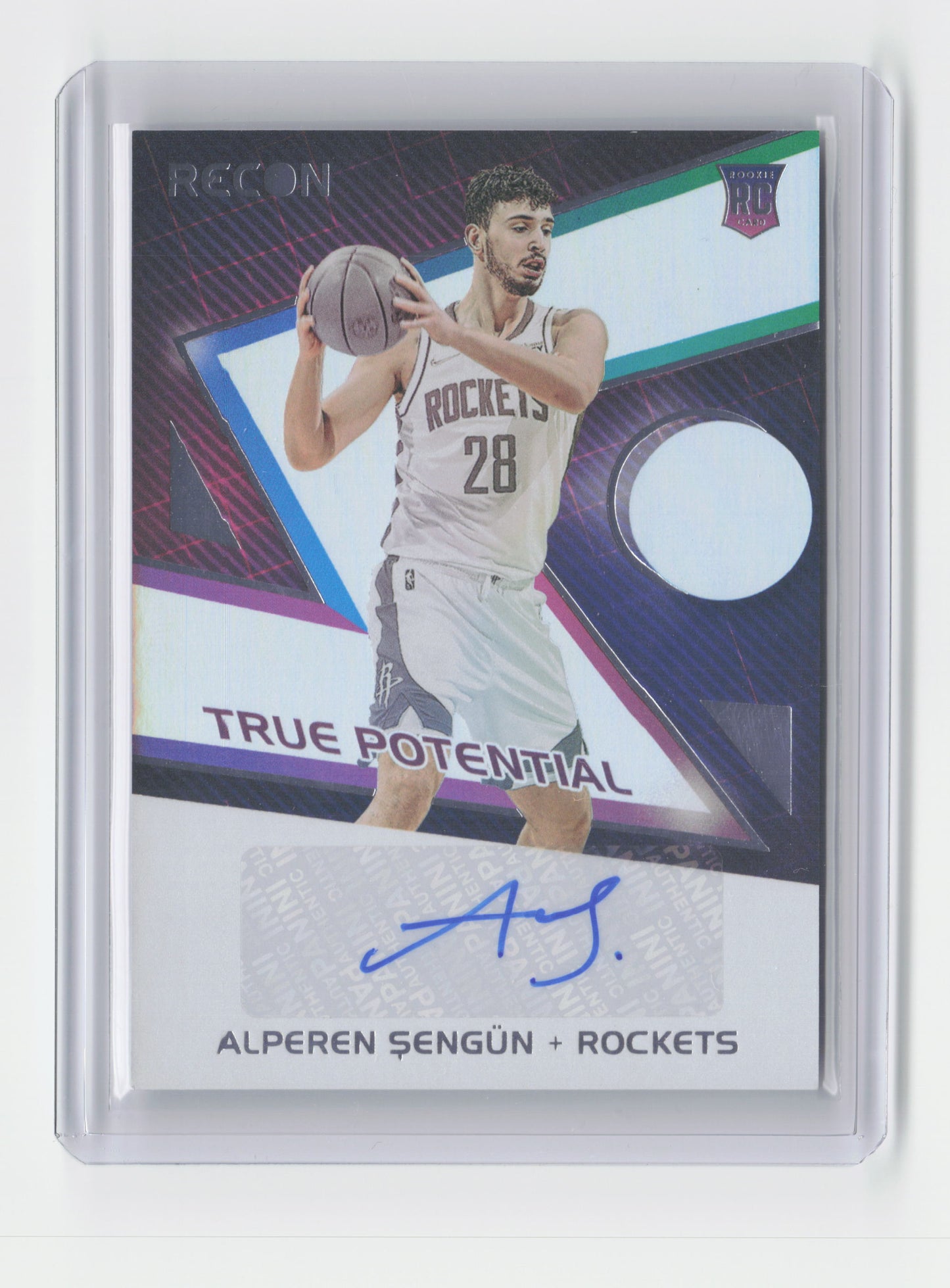 2021-22 ALPEREN SENGUN True Potential Rookie Autograph Recon Rockets #TPS-ASG