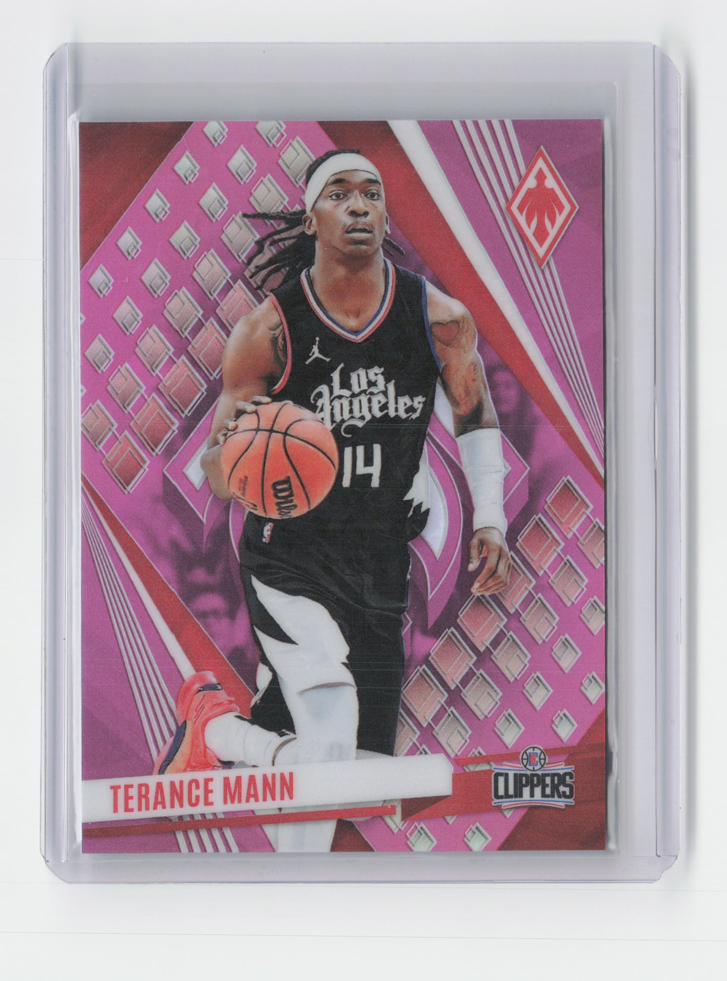 2023-24 TERANCE MANN Pink 111/175 - Phoenix - Clippers #247