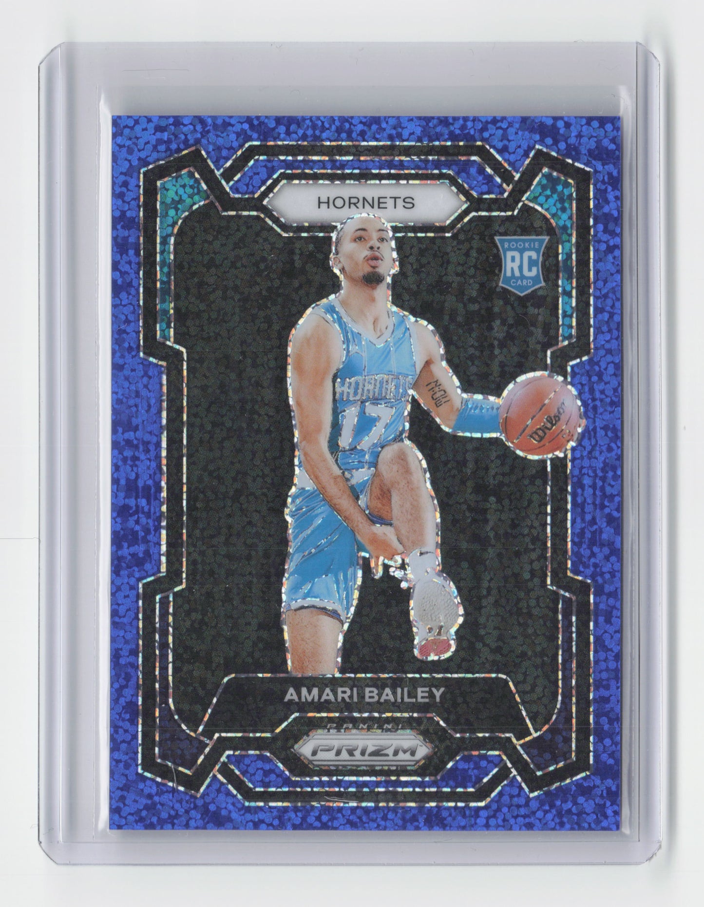 2023-24 AMARI BAILEY Rookie Blue Sparkle 68/144 - Prizm - Hornets #162