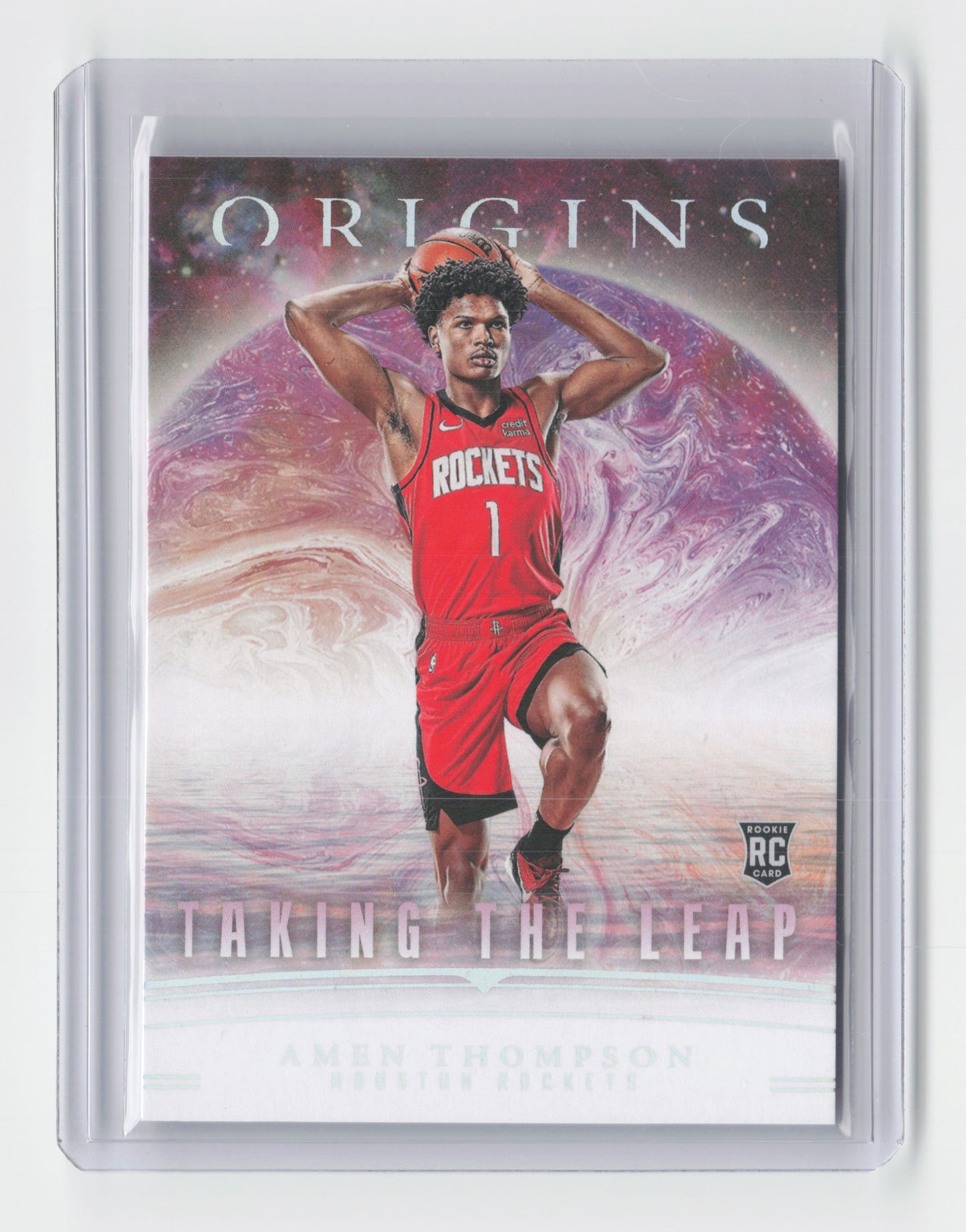 2023-24 AMEN THOMPSON Rookie Taking the Leap - Origins - Rockets - #9