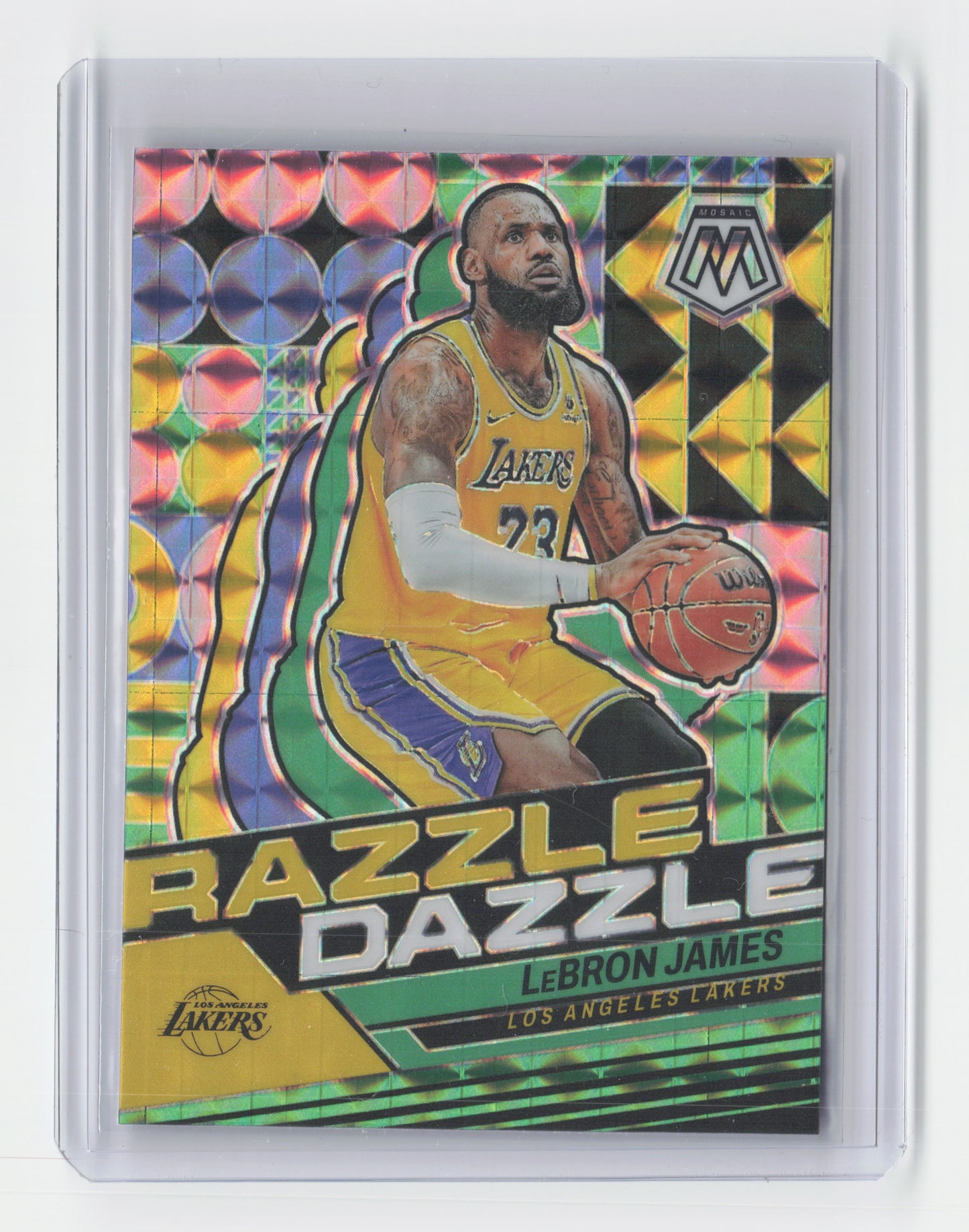 2023-24 LEBRON JAMES Razzle Dazzle SP Mosaic #12