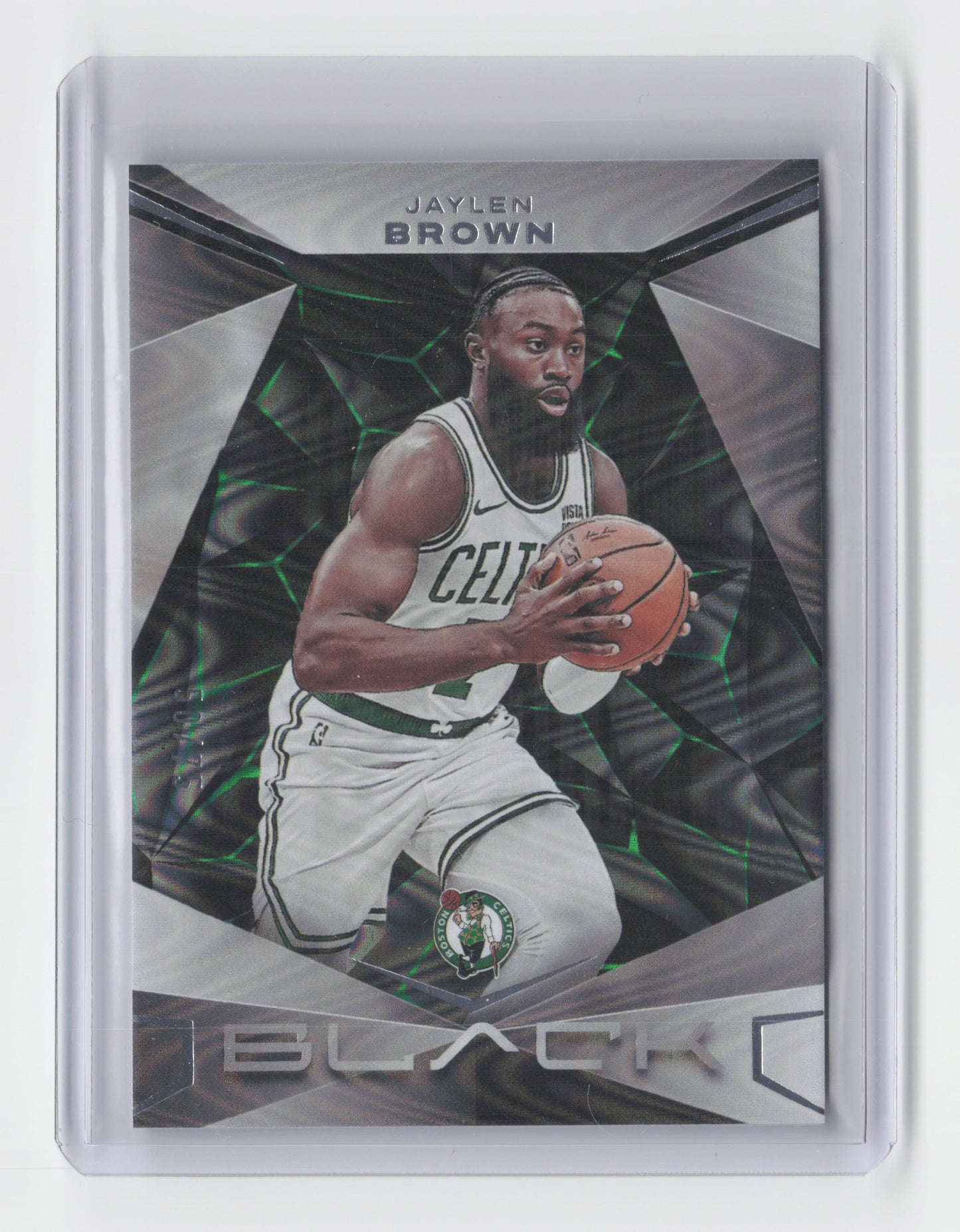 2023-24 JAYLEN BROWN Silver Swirl 50/75 - Black - Celtics #43