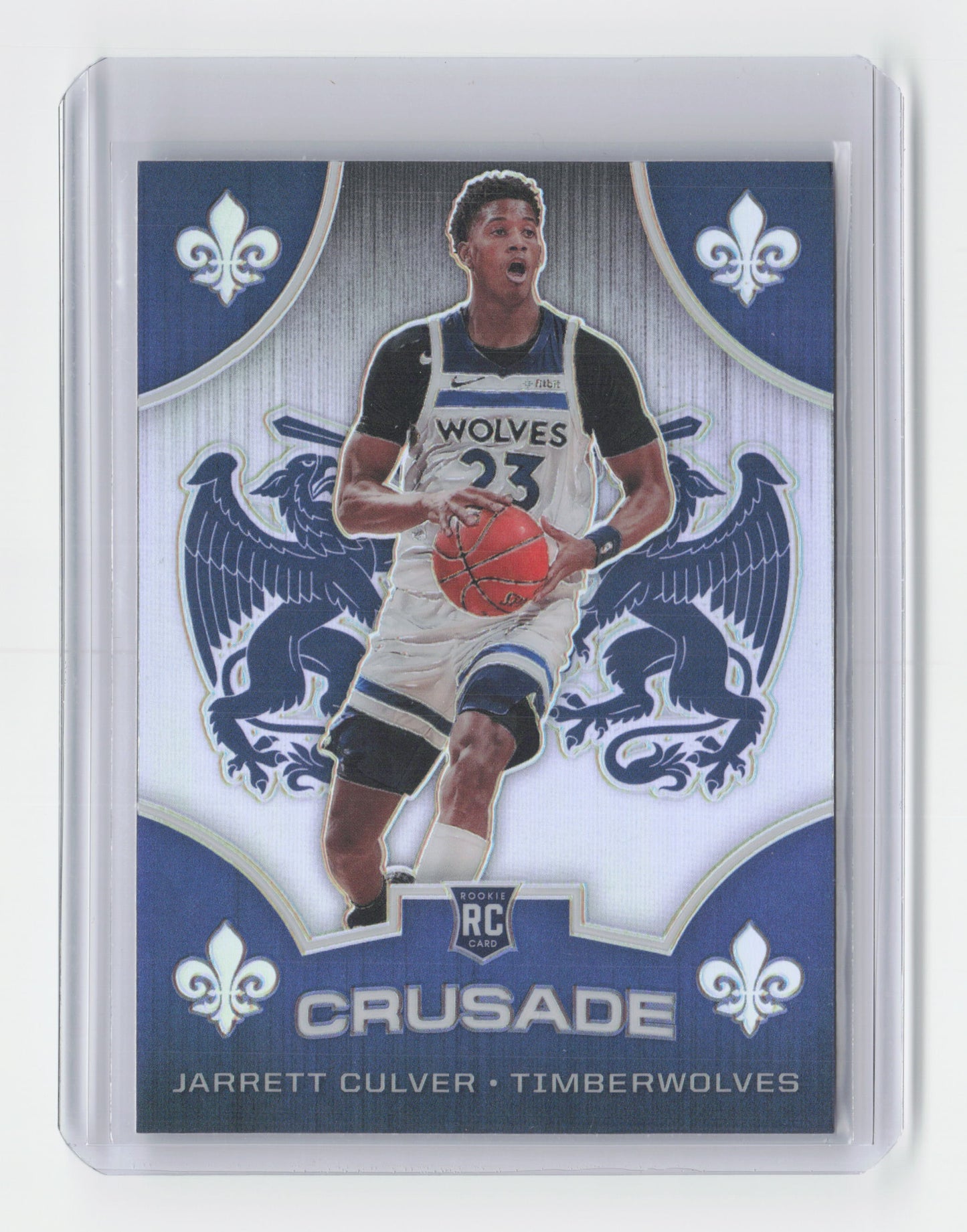2023-24 JARRETT CULVER - Silver Crusade - Chronicles - Timberwolves #537