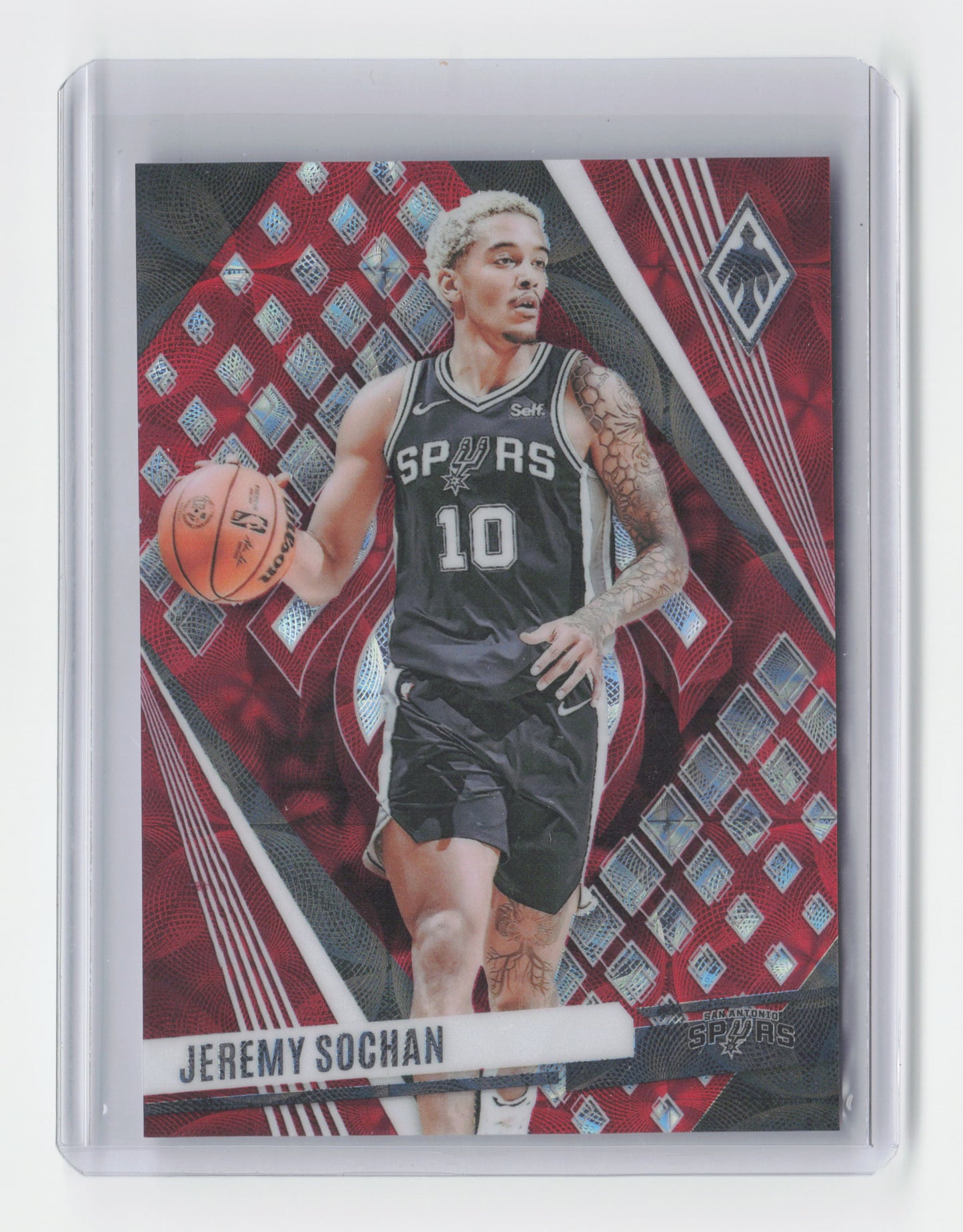 2023-24 JEREMY SOCHAN - Red Insert 27/75 - Phoenix - Spurs #75