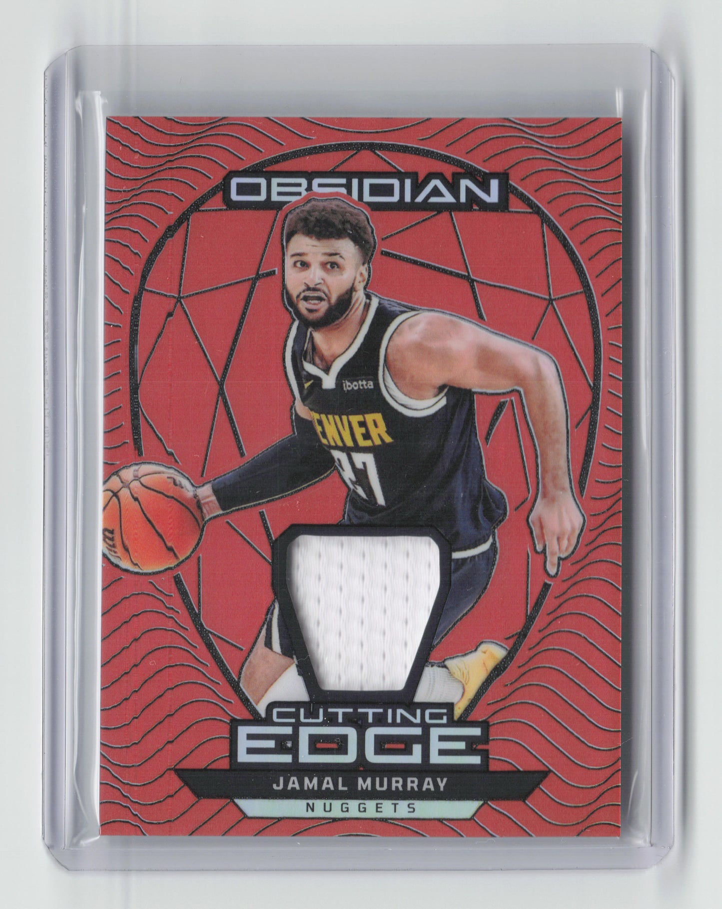 2023-24 JAMAL MURRAY - Cutting Edge Game Worn Orange 56/99 - Obsidian - Nuggets