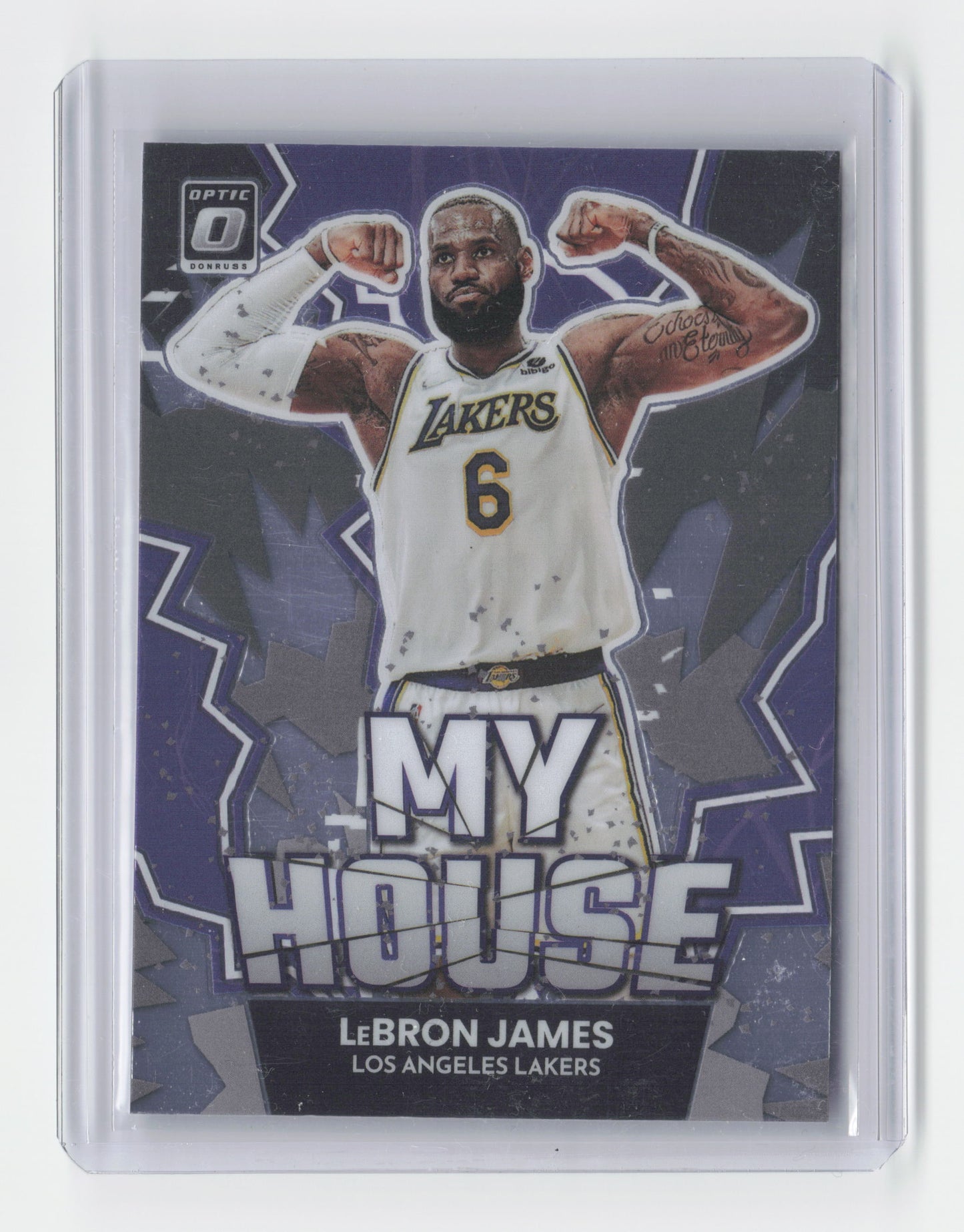 2022-23 LEBRON JAMES My House base Insert - Optic - Lakers #4